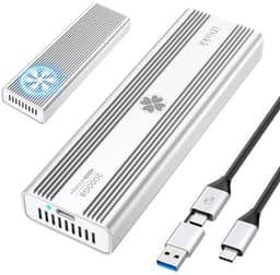 Externe harde schijf NVMe 2 TB - 3000 MB/s, Thunderbolt 3, USB-C, SSD M.2, Geïntegreerde koelventilator — thumbnail 1