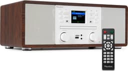 Internetradio - Audizio Avola alles-in-één radio met Bluetooth - DAB+/FM - CD speler - Wit — thumbnail 1
