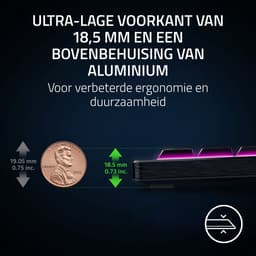 Razer BlackWidow V4 Low-Profile gaming toetsenbord — thumbnail 3