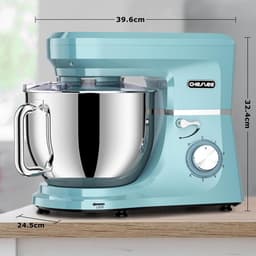 Krachtige Keukenmachine 2000 W met Kneed- en Roerfunctie, 6 Snelheden, Geluidsarm en RVS Kom van 7,2 l — thumbnail 3