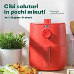 Handmatige Heteluchtfriteuse - Olievrij Frituren, Vaatwasmachinebestendig, Compact Design — thumbnail 4