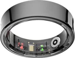 NOLATR Smart Ring LUX – Slimme Ring met Stappenteller, Activiteitstracker & Hartslagmeter – Zonder Abonnement & Nederlandse App – Zwart – Maat 10 — thumbnail 1