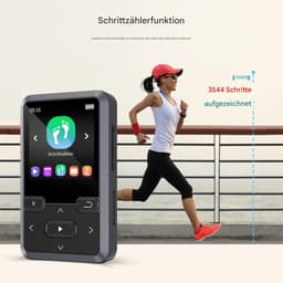 Ynkkvre -MP3 / MP4 Speler - Bluetooth - USB - Shuffle - SD kaart tot 128GB - Incl. Voice recorder — thumbnail 3