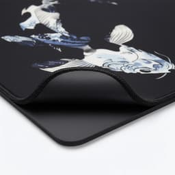 Grote Muismat 80x30 | Gaming Muismat | Zwart | XXL | Antislip | Desktop Mat | Computer Mat | Japans Koi — thumbnail 4