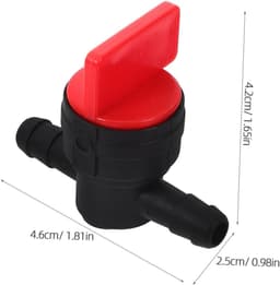 1/4-inch brandstofafsluitklep, geschikt voor grasmaaiers en generatoren, eenvoudig te installeren, set van 2. — thumbnail 3