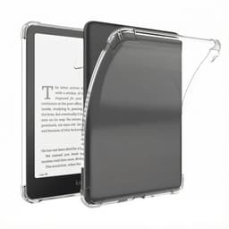 Ereader Hoes - Geschikt voor Amazon Kindle Colorsoft Signature edition (2024)/Amazon Kindle Paperwhite (2024)/Amazon Kindle Paperwhite Signature Edition (2024)/Amazon Kindle Colorsoft (2024) - Transparant — thumbnail 1