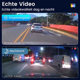 Hexinex Dashcam Camera GPS-videorecorder 1080P HD Auto DVR 170° IP67 — thumbnail 5