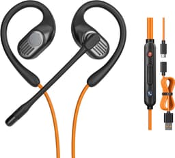 OpenRock - Link 10 - Open-Ear Hoofdtelefoon - Oordopjes - Ai - USB-C - Ruisonderdrukking - draadloos - TubeBass™ Technologie — thumbnail 1