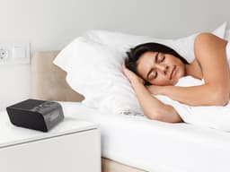 Caliber HCG011DAB  - Wekkerradio met  FM en DAB+ radio - Dual alarm - sleeptimer en snoozefunctie - Zwart — thumbnail 3