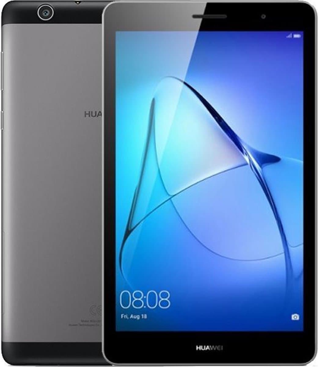 Huawei MediaPad T3 - 7 inch - 8GB - WiFi + 3G - Grijs — afbeelding 1