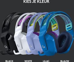 Logitech G733 LIGHTSPEED - Draadloze Gaming Headset - PS5/PS4 & PC - Wit — thumbnail 3