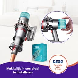 DEGG - HEPA filter geschikt voor Dyson V15 - Wasbaar - Vervangt Dyson V15 filter - Onderdelen - Premium Kwaliteit - 2 STUK(S) — thumbnail 2