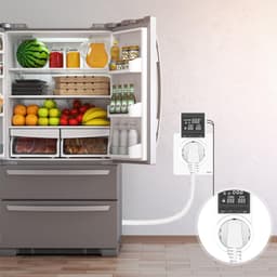 Digitale Temperatuurregelaar met Sensor en LCD Scherm - 230V Plug & Play Thermostaat voor Kas of Aquarium — thumbnail 4