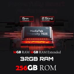 CUBOT Kingkong 11 Robuuste Smartphone 5G - 32GB RAM - 256GB ROM - 10200mAh - 6.72 inch 120Hz - IP68/IP69K - Android 15 - NFC - GPS - Zwart — thumbnail 4