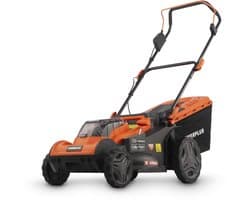 Powerplus Dual Power accu grasmaaier POWDPG75611 - 40 V, 430 mm Ø grasmachine, met grasopvangsysteem en achteruitworp