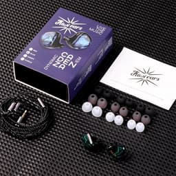 Kiwi Ears Cadenza - In-Ear Monitors - IEM - Dynamische Driver - Audiofiele Oordoppen - Verwisselbare Kabel - Universele Pasvorm - Groen — thumbnail 3
