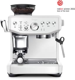 Sage the Barista Impress Sea Salt SES876SST - White Pistonmachine — thumbnail 1