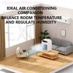 Auto Voertuig Airconditioner Huishoudelijke Ijs Mist Airconditioner Outdoor Auto Koeling Kleine Ventilator Slaapkamer RV Auto Gemonteerde Luchtkoeler — thumbnail 4