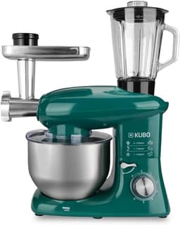 Keukenmachine met 7 accessoires voor veelzijdig koken - Groen - 6 Liter — thumbnail 1