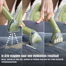 DYNA® Tapijtreiniger machine - Tapijtreiniger - Tapijtreiniger apparaat - Groen - ‎46cm x 24cm x 35cm — thumbnail 3
