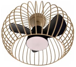Plafondventilator Wire Ø 40 cm beige zwart — thumbnail 3