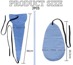 2 stuks - Reinigingsdoek voor saxofoon - Reinigingsdoek voor blaasinstrumenten - Reinigingsgereedschap voor blaasinstrumenten - Reinigingsdoek voor saxofoon - Reinigingsdoek geschikt voor alt- en tenorsaxofoons — thumbnail 5