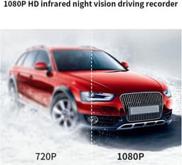 Dashcam - Autocamera DVR - Verkeersveiligheid - 1080P HD Nachtzicht - 2.5 inch display - Zwart — thumbnail 5