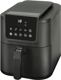 Quvo® Airfryer xl - Airfryer xxl - Heteluchtfriteuse - 5 Liter - met keramische antiaanbaklaag - Zwart - 29cm x 23cm x 40cm — thumbnail 1
