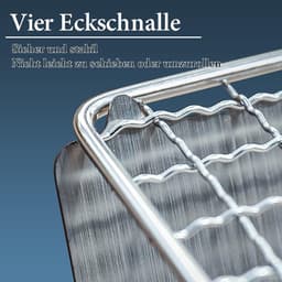 Opvouwbare BBQ - barbecue houtskool - Houtskoolbarbecues - Camping barbecues- Barbeque - Voor 1-2 Personen - Camping Picknick Outd — thumbnail 2