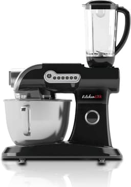 Krachtige Kneedmachine 1000W met RVS Kom 5L voor Bakken en Mixen — thumbnail 4