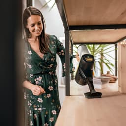 Kärcher VC 6 Cordless ourFamily Steelfstofzuiger - Draadloos en zonder zak - Accu looptijd 50 minuten - HEPA filter - LED vloerzuigmond - Geschikt voor harde vloeren zoals steen, laminaat, linoleum, PVC maar ook tapijt — thumbnail 5