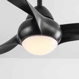 LumenXL - Zwarte plafondventilator Wieke met LEDs en aanpasbare kleurtemperatuur — thumbnail 4