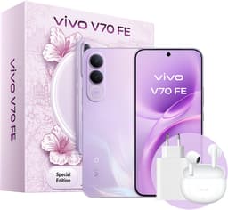 vivo V70 FE 8GB/256GB Paars — thumbnail 1