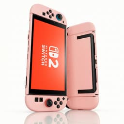 Xainy – Roze hard case geschikt voor Nintendo Switch 2 | Switch-games accessoires | beschermhoesje / cover hoes voor de Nintendo Switch consoles & joy con | excl. screen protector — thumbnail 1