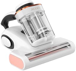 JIGOO J300 Dual-Cup Smart Anti-Mijt Stofzuiger Voor Bed, 13KPa Zuigkracht, 55 Celsius Hete Lucht, UV Licht, 99,9% Verwijdert Mijten, 0,5L Stofbeker​ — thumbnail 1