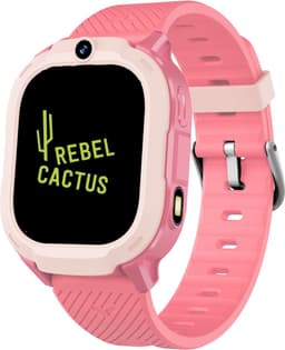 Rebel Cactus SKY (Roze) - kindersmartwatch - GPS tracker - Whatsapp - (video) bellen - SOS/Geofence - Werkt wereldwijd - Gratis OuderApp - Batterij: 32uur - Alle wereldtalen — thumbnail 2