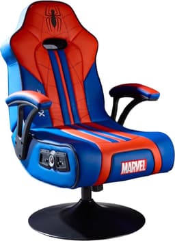 Gamestoel - Spiderman Elite - 2.1 audio - 2 speakers - subwoofer - trilfunctie (X Rocker) — thumbnail 1