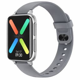 DrPhone CurvX - 3D Pixel Scherm - Smartwatch 44mm - 1.78 Inch 420*485 - ECG Fitness Tracker Hartslag - Grijs — thumbnail 1