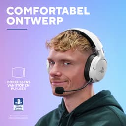 Trust GXT 499W Forta Draadloze Gaming Headset PS4/PS5 Wit — thumbnail 5