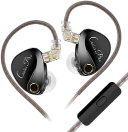 KZ Castor Pro - In-Ear Monitors - IEM - 1 Dynamische + 1 Balanced Driver - Audiofiele Oordoppen - Verwisselbare Kabel - Universele Pasvorm - Grijs — thumbnail 1