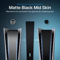 Playstation 5 Slim Faceplates Disc Edition (niet geschikt voor standaard PS5 & PS5 Pro) - Inclusief Mid Skin - Accessoires - Faceplate - Cover - Plate - Skin - Retro - 30th Anniversary Grey — thumbnail 3
