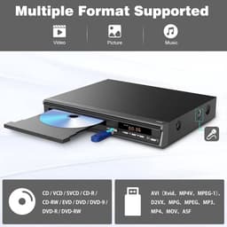 DVD Speler met HDMI - Blu Ray Spelers - Externe DVVD Speler - Entertainment — thumbnail 2