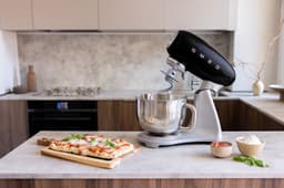 Smeg Keukenmachine Inox Mengkom SMF04BLEU |  | 8017709353834 — thumbnail 5