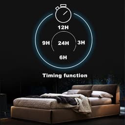 Plafondventilator met Verlichting - Ventilator voor Slaapkamer - Air Cooler met Afstandsbediening - Stil — thumbnail 4