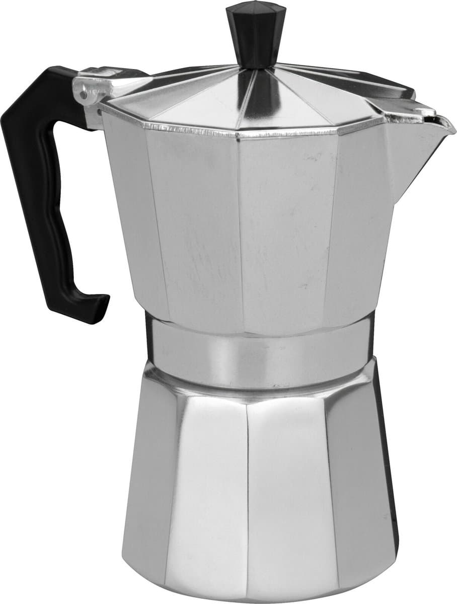 Cookinglife Percolator - Aluminium - 330 ml - Koffiemaker voor 4-6 Kopjes - Espressomaker — afbeelding 1