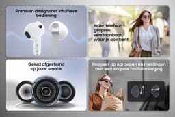 Samsung Galaxy Buds4 - Wit + 1 jaar extra garantie — thumbnail 4