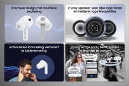 Samsung Galaxy Buds4 Pro - Draadloze Oortjes - Zwart + 1 jaar extra garantie — thumbnail 4