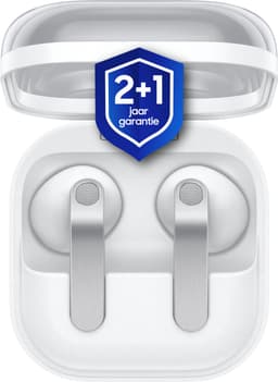 Samsung Galaxy Buds4 - Wit + 1 jaar extra garantie — thumbnail 1