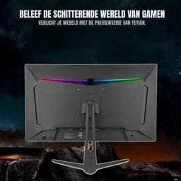 REN® Gaming Monitor 240hz - Gaming Monitor - Zwart - ‎18 x 43 x 56 cm; 5 kg — thumbnail 4
