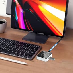 Desktop Aan/Uit Knop - Externe PC Start - Snel Computer Starten - USB 3.0 Interface - 8 cm Diameter - Zwart — thumbnail 3